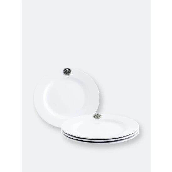 Arthur Court Designs Bee Melamine Lunch Plates - Set Of 4 Dinnerware & Flatware