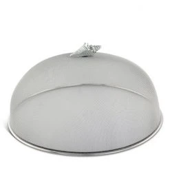 Arthur Court Designs Conch Shell Stainless Mesh Picnic Cover Serveware