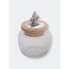 Arthur Court Designs Fleur De Lis Glass Canister Kitchen