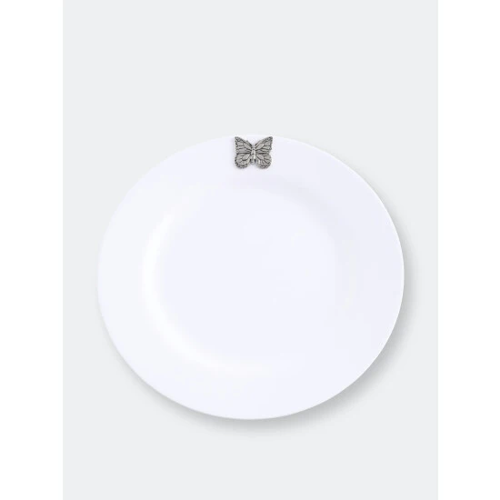 Arthur Court Designs Butterfly Melamine Lunch Plates - Set Of 4 Dinnerware & Flatware - Image 4