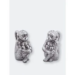 Arthur Court Designs Monkey Salt And Pepper Tools & Accessories