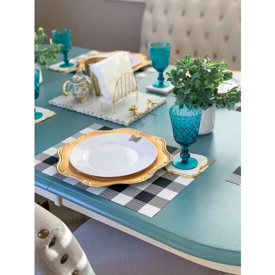 Arthur Court Designs Butterfly Melamine Lunch Plates - Set Of 4 Dinnerware & Flatware - Image 7