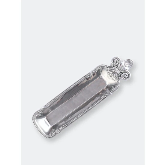 Arthur Court Designs Fleur De Lis Cracker Serving Tray Serveware - Image 2