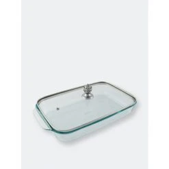 Arthur Court Designs Classic Lid With Pyrex 3 Quart Baking Dish Bakeware