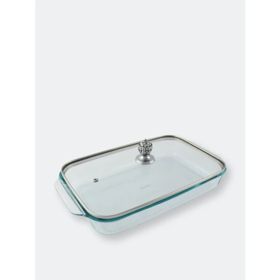 Arthur Court Designs Classic Lid With Pyrex 3 Quart Baking Dish Bakeware