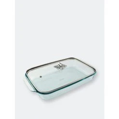 Arthur Court Designs Shell Lid With Pyrex 3 Quart Baking Dish Bakeware