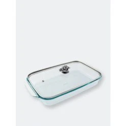Arthur Court Designs Grape Lid With Pyrex 3 Quart Baking Dish Bakeware