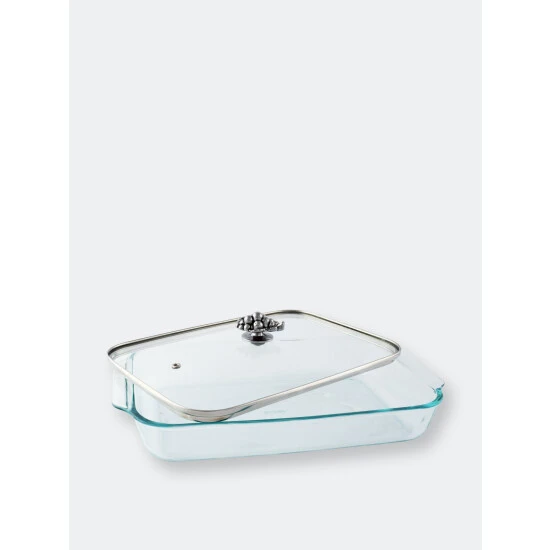 Arthur Court Designs Grape Lid With Pyrex 3 Quart Baking Dish Bakeware - Image 2