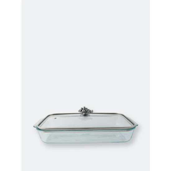 Arthur Court Designs Grape Lid With Pyrex 3 Quart Baking Dish Bakeware - Image 3