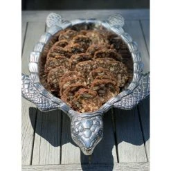 Arthur Court Designs Sea Turtle Oval Bowl Dinnerware & Flatware