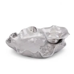 Arthur Court Designs Carmel Chip And Dip Set Serveware