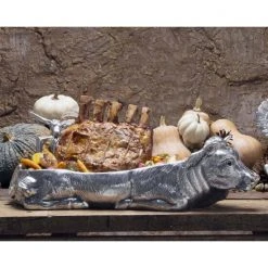 Arthur Court Designs Cow Carving Serving Tray Serveware