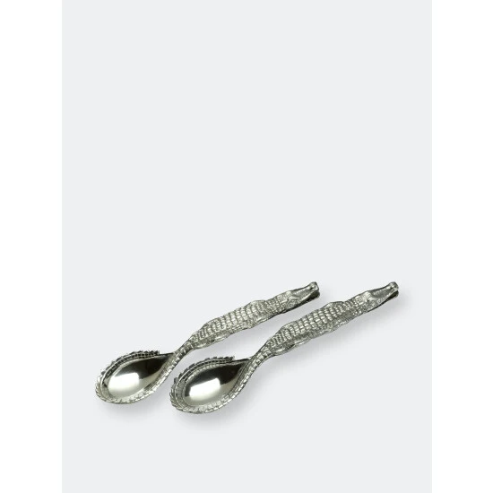 Arthur Court Designs Alligator Figural Serving Set Serveware - Image 4