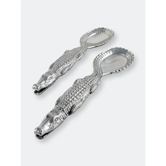 Arthur Court Designs Alligator Figural Serving Set Serveware - Image 7