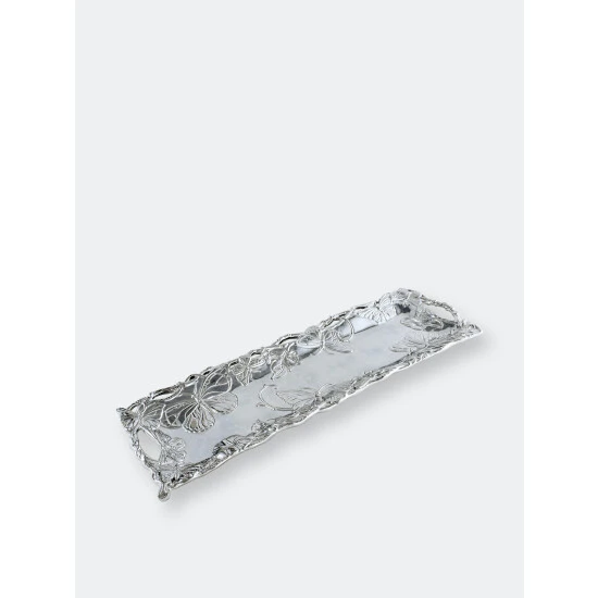 Arthur Court Designs Butterfly - Oblong Tray 18 X 6 Serveware - Image 2