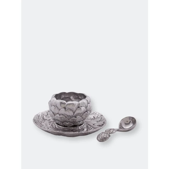 Arthur Court Designs Artichoke Condiment Set 3 Piece Tools & Accessories - Image 2