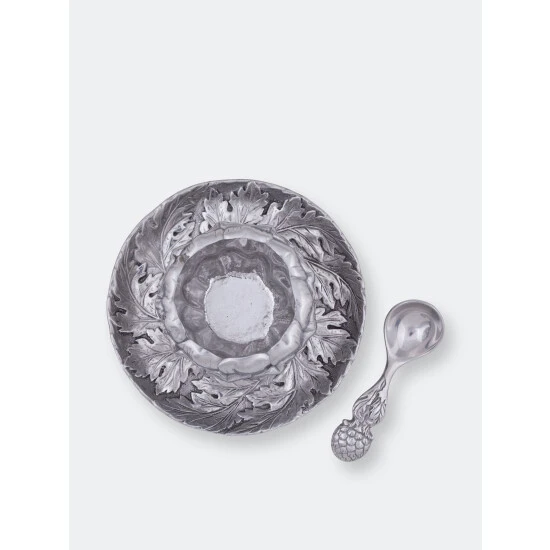 Arthur Court Designs Artichoke Condiment Set 3 Piece Tools & Accessories - Image 6