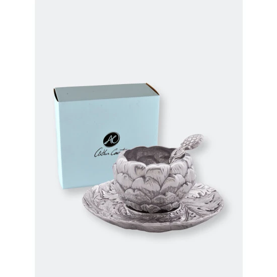 Arthur Court Designs Artichoke Condiment Set 3 Piece Tools & Accessories - Image 9