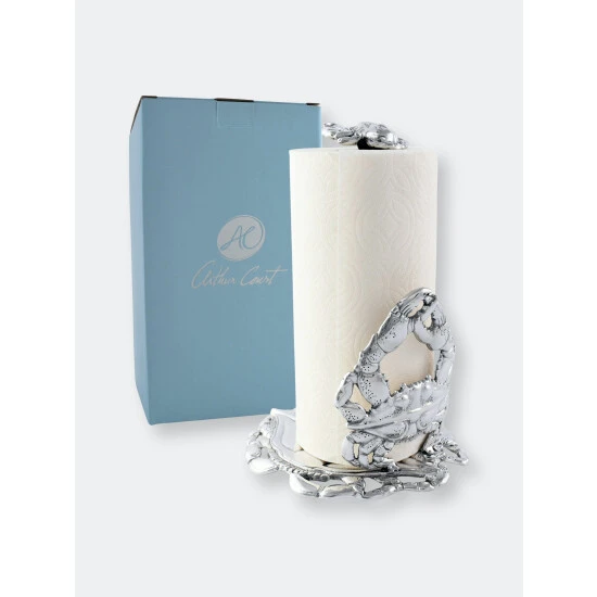 Arthur Court Designs Crab Paper Towel Holder Bath Accessories - Image 5