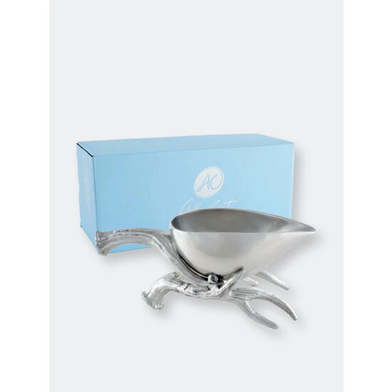 Arthur Court Designs Antler Gravy Boat Serveware - Image 5