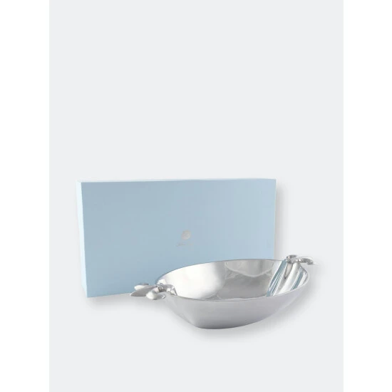 Arthur Court Designs French Lily Oval Bowl Serveware - Image 5