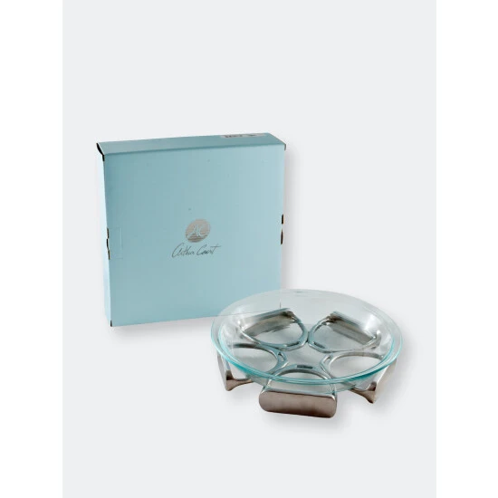 Arthur Court Designs Equestrian Stirrup Pie Trivet Serveware - Image 2