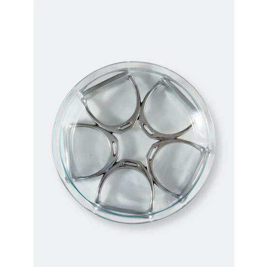 Arthur Court Designs Equestrian Stirrup Pie Trivet Serveware - Image 3