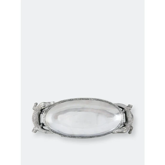 Arthur Court Designs Alligator Centerpiece Tray Serveware - Image 2