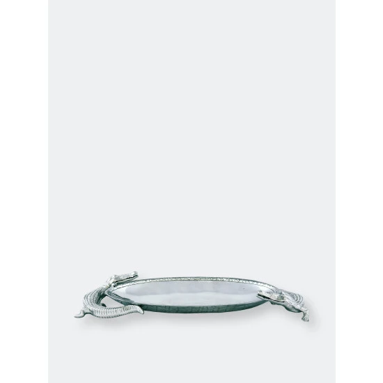 Arthur Court Designs Alligator Centerpiece Tray Serveware - Image 3