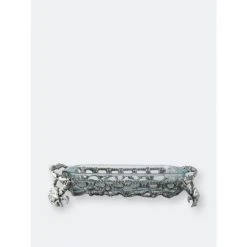 Arthur Court Designs Crab And Net Casserole 3 Quart Holder Serveware