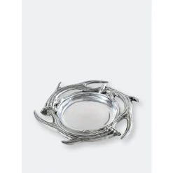 Arthur Court Designs Antler Wine Coaster Barware