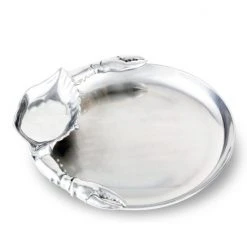 Arthur Court Designs Crab Chip And Dip Serveware