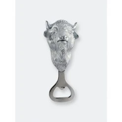 Arthur Court Designs Buffalo Bottle Opener Barware