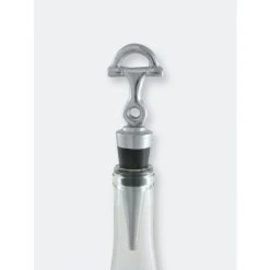 Arthur Court Designs Equestrian Bottle Stopper Barware
