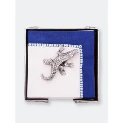 Arthur Court Designs Alligator Napkin Weight Dinnerware & Flatware