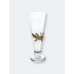 Arthur Court Designs Alligator 24 Gold Plated Pilsner Drinkware