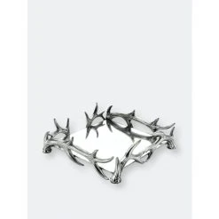 Arthur Court Designs Antler Cocktail Napkin Box Serveware