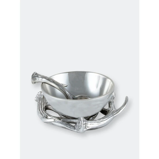 Arthur Court Designs Antler Condiment Server Serveware