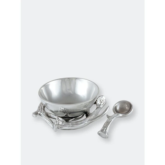 Arthur Court Designs Antler Condiment Server Serveware - Image 4