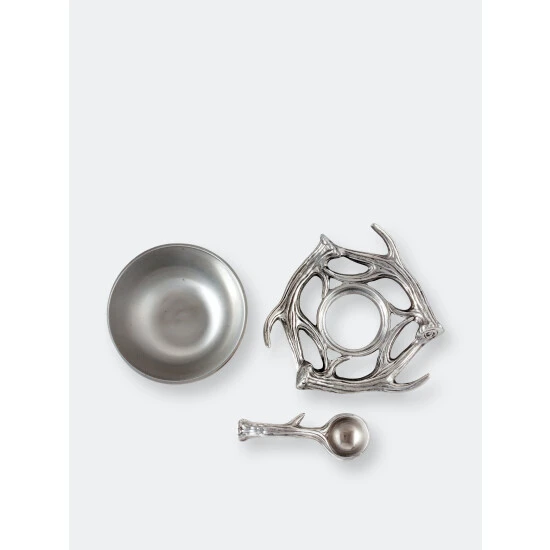 Arthur Court Designs Antler Condiment Server Serveware - Image 5