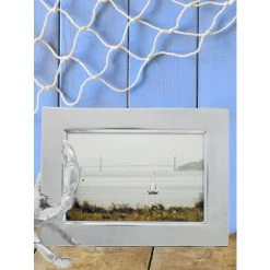 Arthur Court Designs 4x6 Crab Picture Frame Decorative Accents