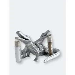 Arthur Court Designs Alligator Salt And Pepper Set Tools & Accessories