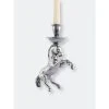 Arthur Court Designs Rearing Horse Candlestick Decorative Accents