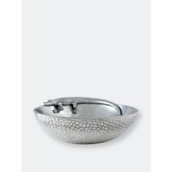 Arthur Court Designs Alligator Figural 12 Bowl Dinnerware & Flatware