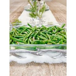 Arthur Court Designs Antler Pyrex Holder 3qt Serveware