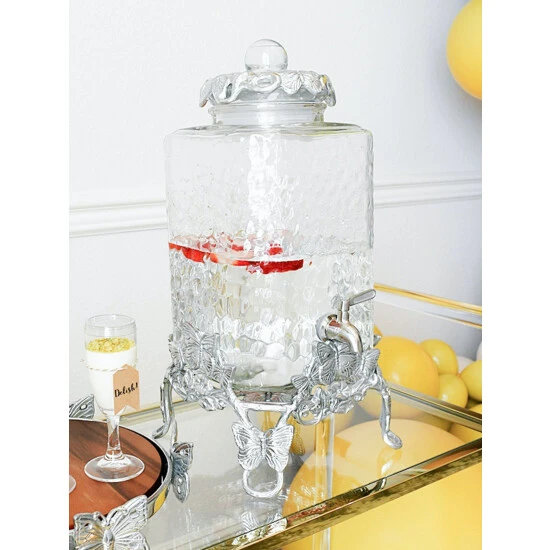 Arthur Court Designs Butterfly Beverage Server Serveware - Image 3