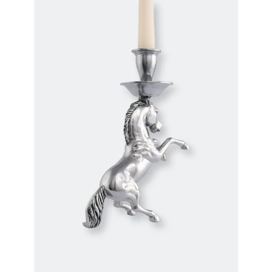 Arthur Court Designs Rearing Horse Candlestick Decorative Accents - Image 3