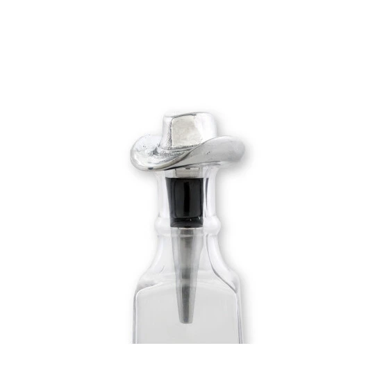 Arthur Court Designs Cowboy Hat Bottle Stopper Barware