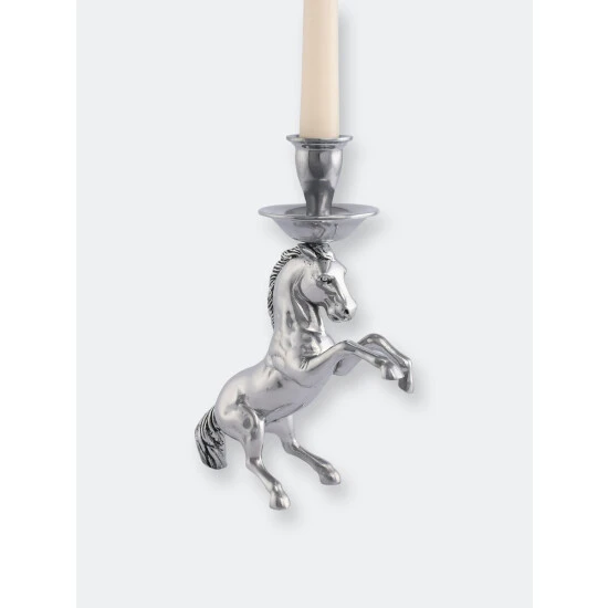Arthur Court Designs Rearing Horse Candlestick Decorative Accents - Image 5