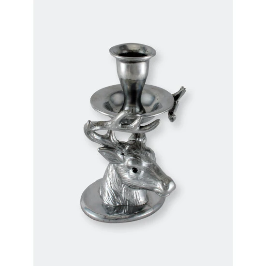Arthur Court Designs Elk Taper Candle Holders Decorative Accents - Image 2